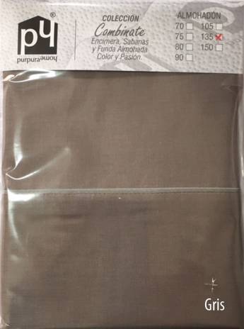 Sábana bajera COMBINATE 50/50 Purpura Home