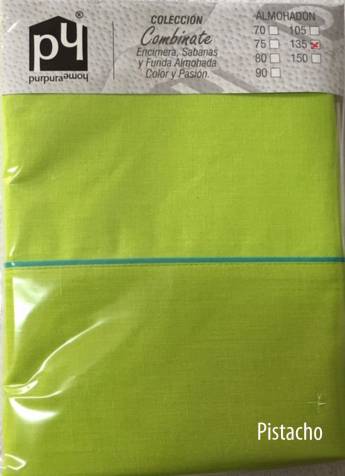 Sábana bajera COMBINATE 50/50 Purpura Home
