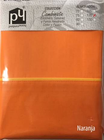 Sábana bajera COMBINATE 50/50 Purpura Home