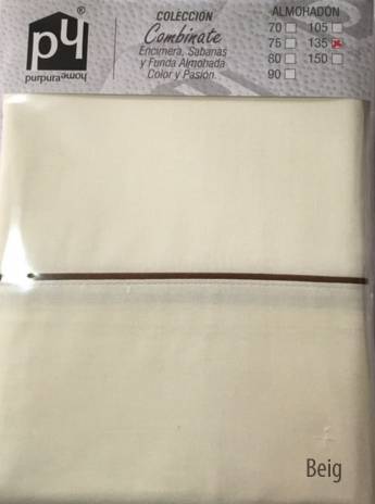 Funda almohada COMBINATE 50/50 Purpura Home
