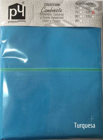 Funda almohada COMBINATE 50/50 Purpura Home