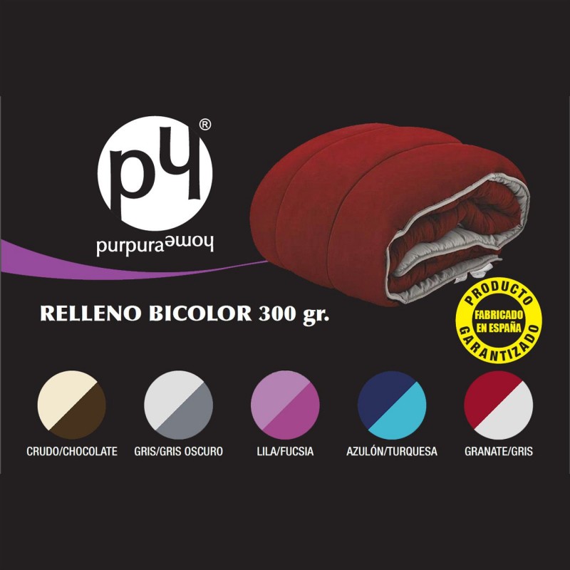 Relleno nórdico BICOLOR Purpura Home Relleno nórdico BICOLOR Purpura Home