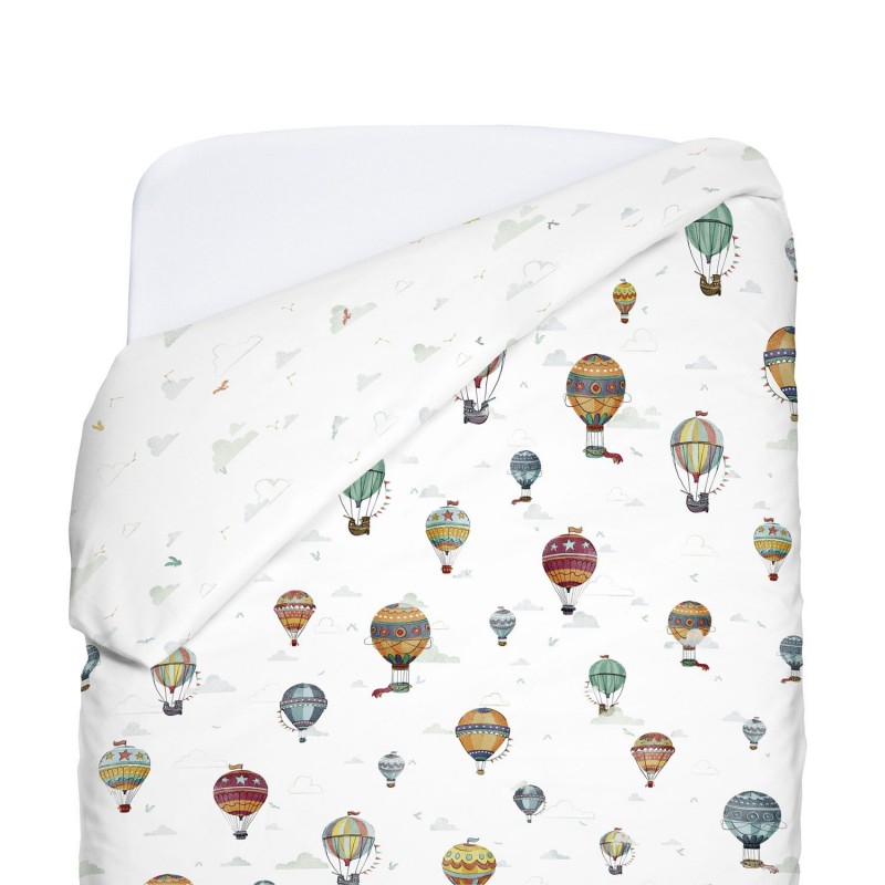 Funda nórdica reversible BALLOONS Petit Lazzari Funda nórdica reversible BALLOONS Petit Lazzari
