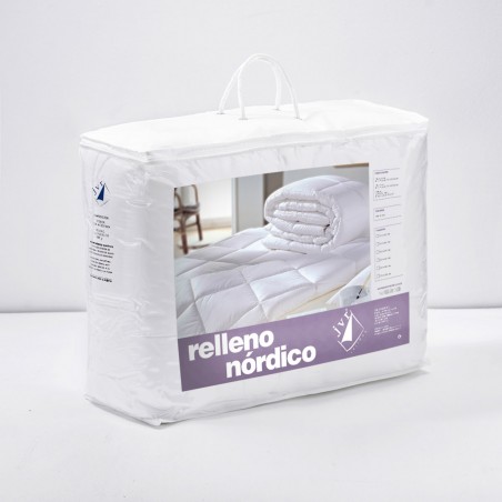 Relleno nórdico SINTETICO 220 Gr. JVR para todo tipo de camas infantiles y matrimonio. De 90 a 180.