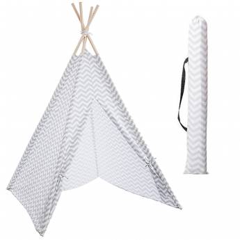 Tipi BASIC Atmosphera color blanco con funda para guardar