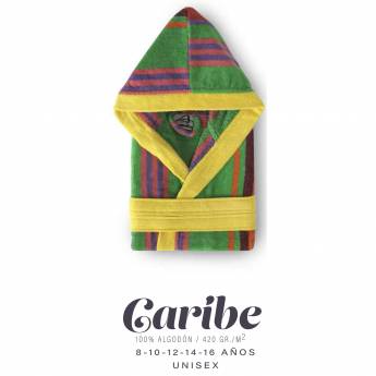 Albornoz juvenil CARIBE Rizo Basic