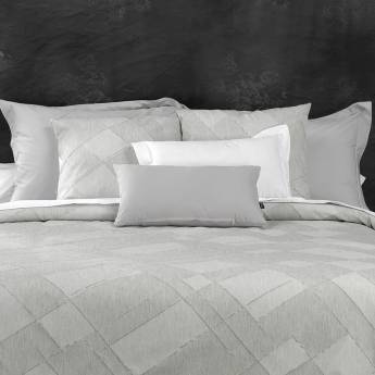 Funda nórdica ZARAN Cañete en tonos grises, perfecto para dormitorios minimalistas