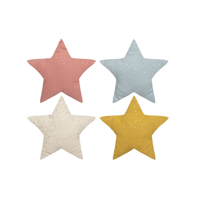 Cojín Infantil Estrellas 100 % Algodón 45 X 30 Cm con Ofertas en Carrefour