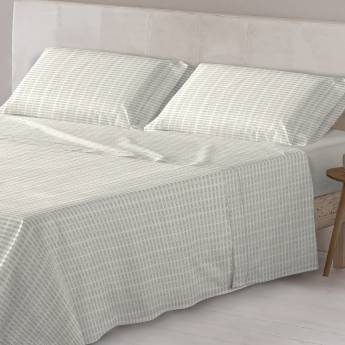 Cubre Canape 200x200 Beige - 4 Faldas de 30 cm para Cama de 200 x 200 con