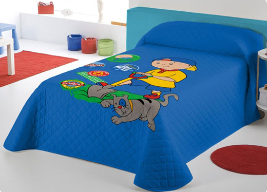 Caillou ropa de cama infantil