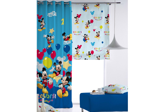 Cortinas infantiles Disney.