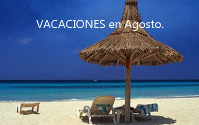 Vacaciones Agosto 2012.