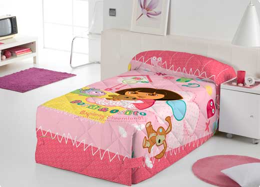 Dora la Exploradora, ropa de cama infantil