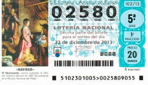 Sedalinne REGALA suerte, consigue tu décimo de LOTERIA DE NAVIDAD 2013