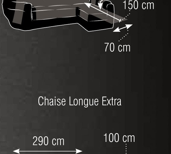 Indicaciones para elegir correctamente la FUNDA del CHAISE LONGUE.